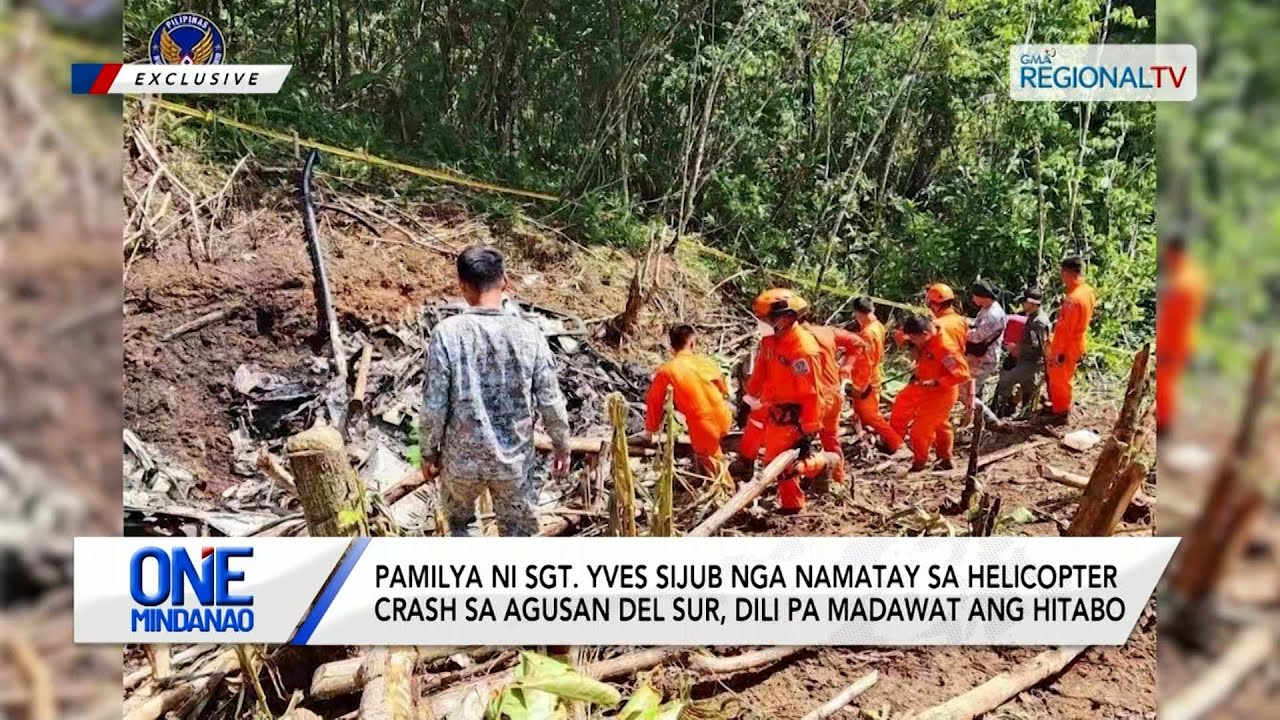 Семья погибшего в результате крушения вертолета солдата скорбит | One Mindanao