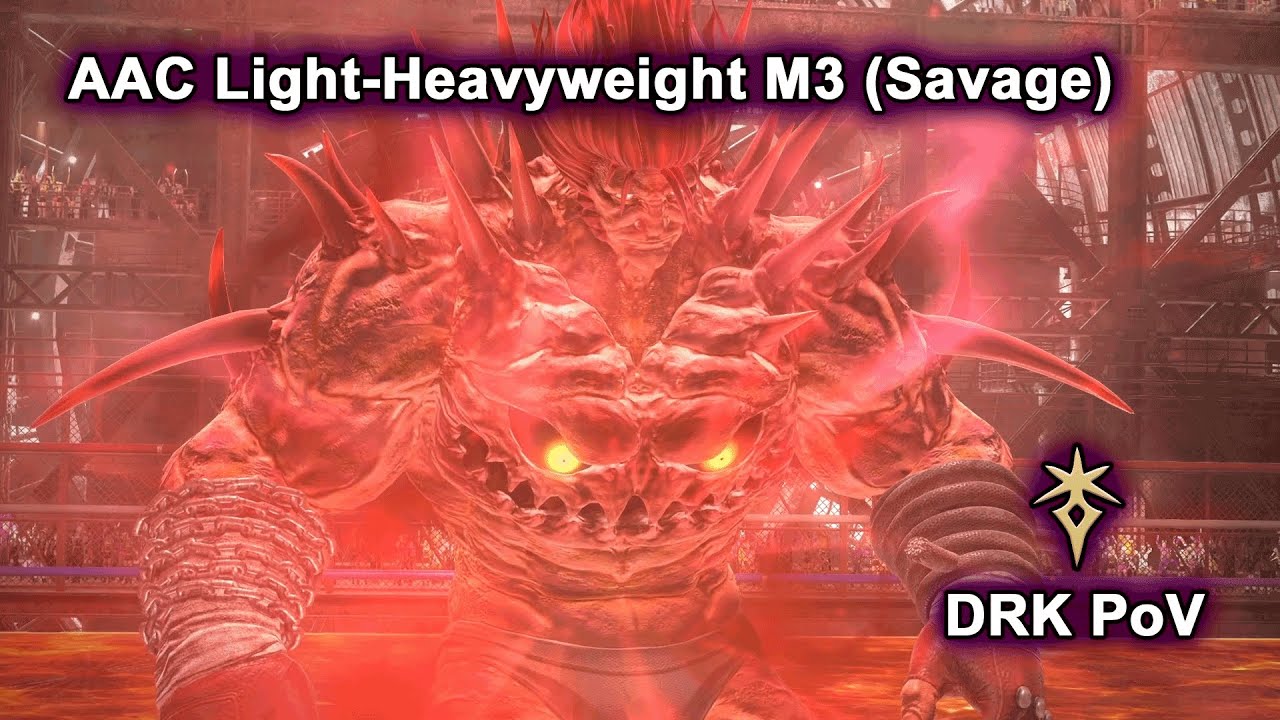 M3S Clear - DRK MT PoV - AAC Light-Heavyweight M3 (Savage) | FFXIV