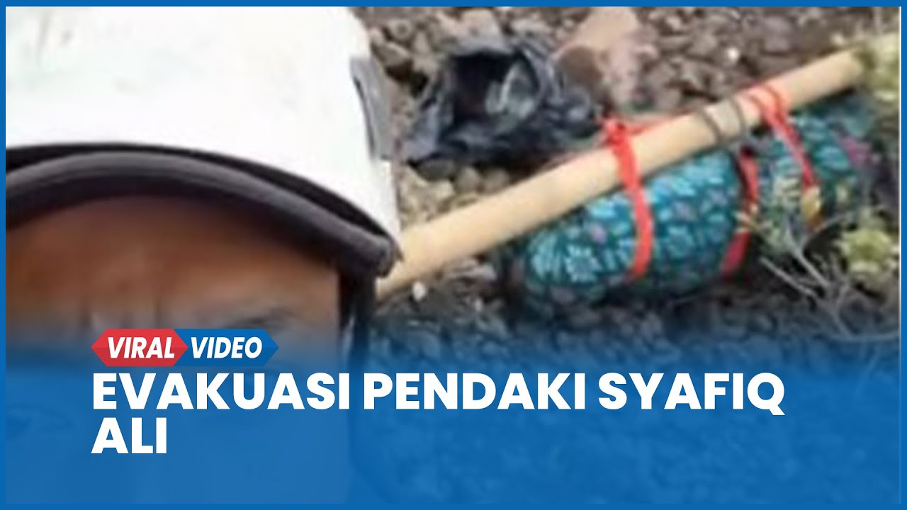 Detik-detik Evakuasi Syafiq Ali dari Gunung Slamet Butuh 15 Jam, Ditemukan Tak Jauh dari Rekannya