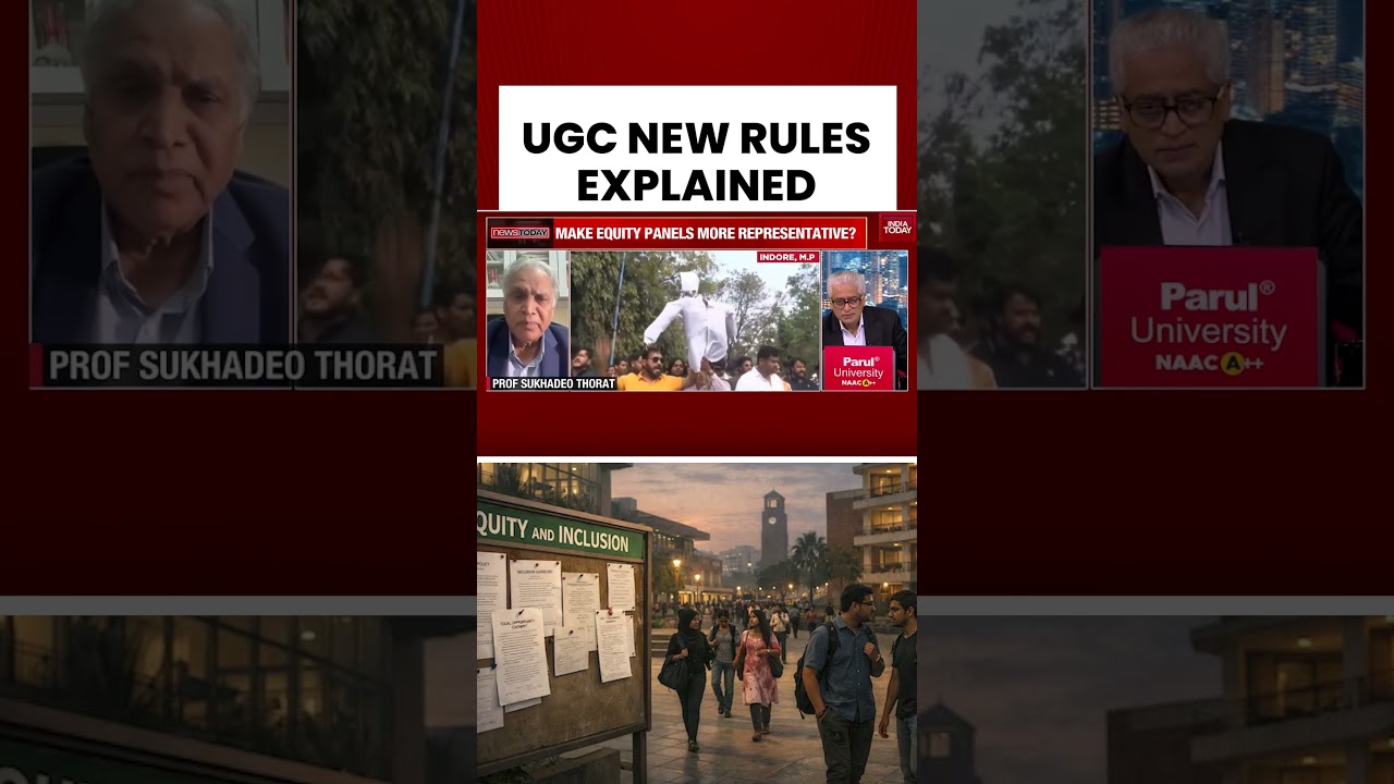 #UGC Equity Rules Won&rsquo;t Divide Campuses: Prof Thorat | Protest Row Explained
