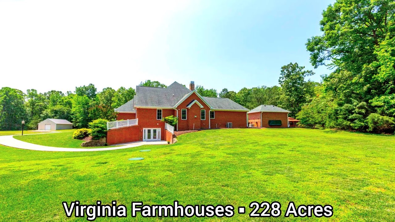Virginia Farmhouses For Sale | 228 Acres With No HOA | Virginia Land For Sale | King George Virginia