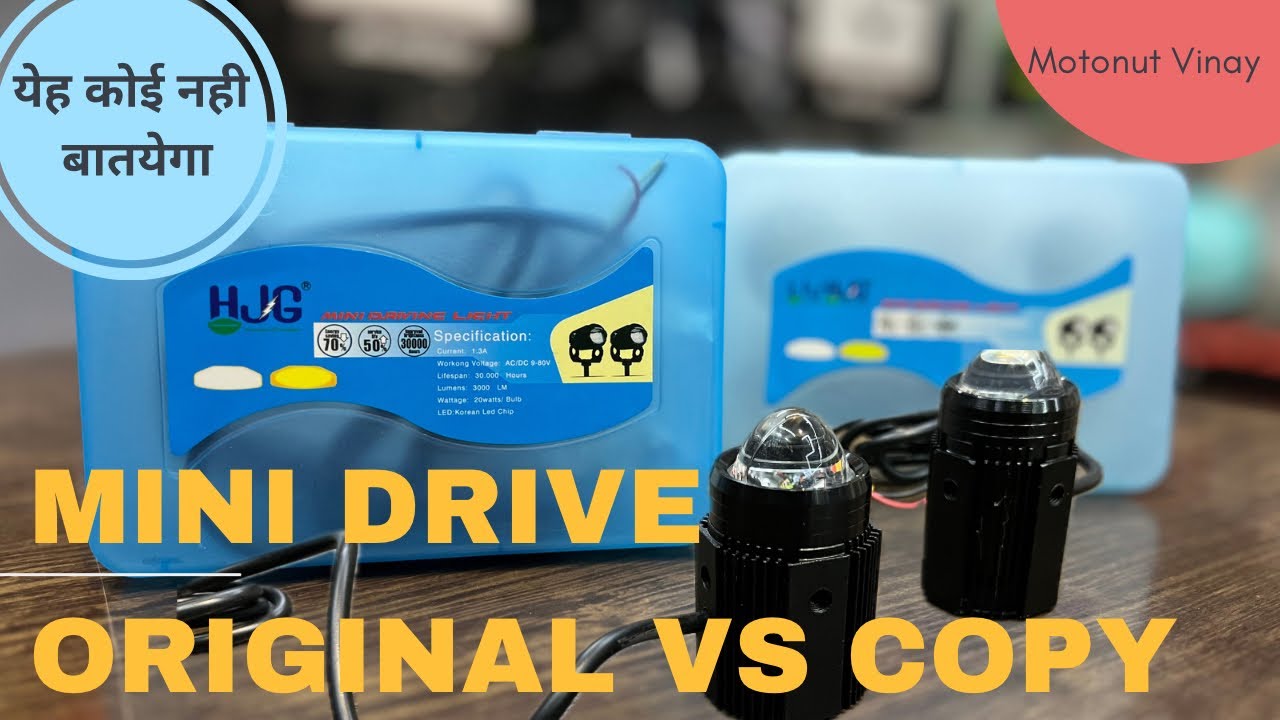 Original HJG fog lights | HJG mini drive original vs fake | #hjgfoglight #hjg #foglights #foglight