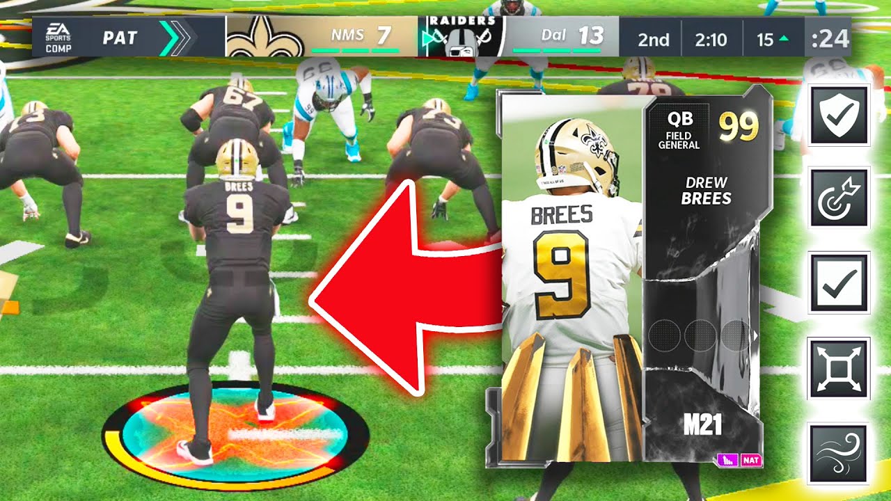 Эта игра заставила меня быстро продать Дрю Бриза с рейтингом 99 😡 - Madden 21 Ultimate Team