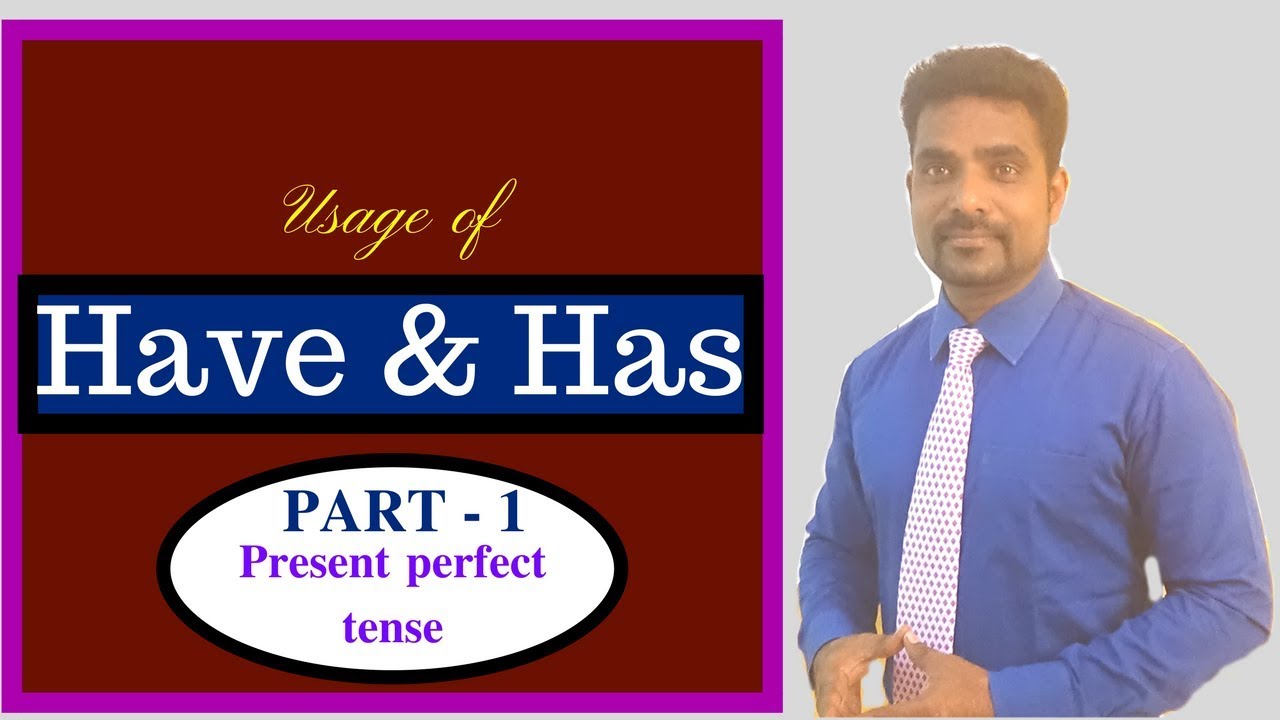 SPOKEN ENGLISH IN TAMIL | HOW TO SPEAK ENGLISH THROUGH TAMIL | USAGE OF PRESENT PERFECT TENSE