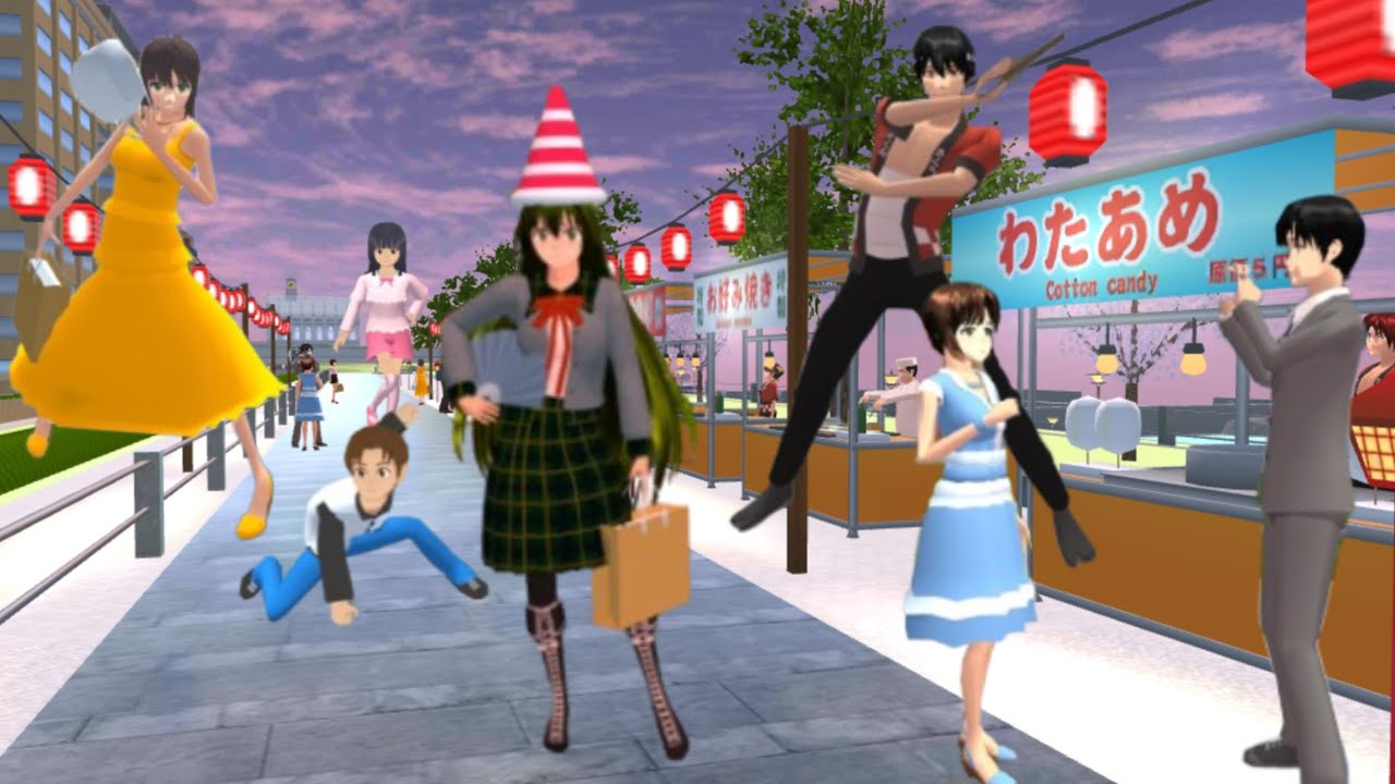 festival jepang di kota sakura drama sakura school simulator 