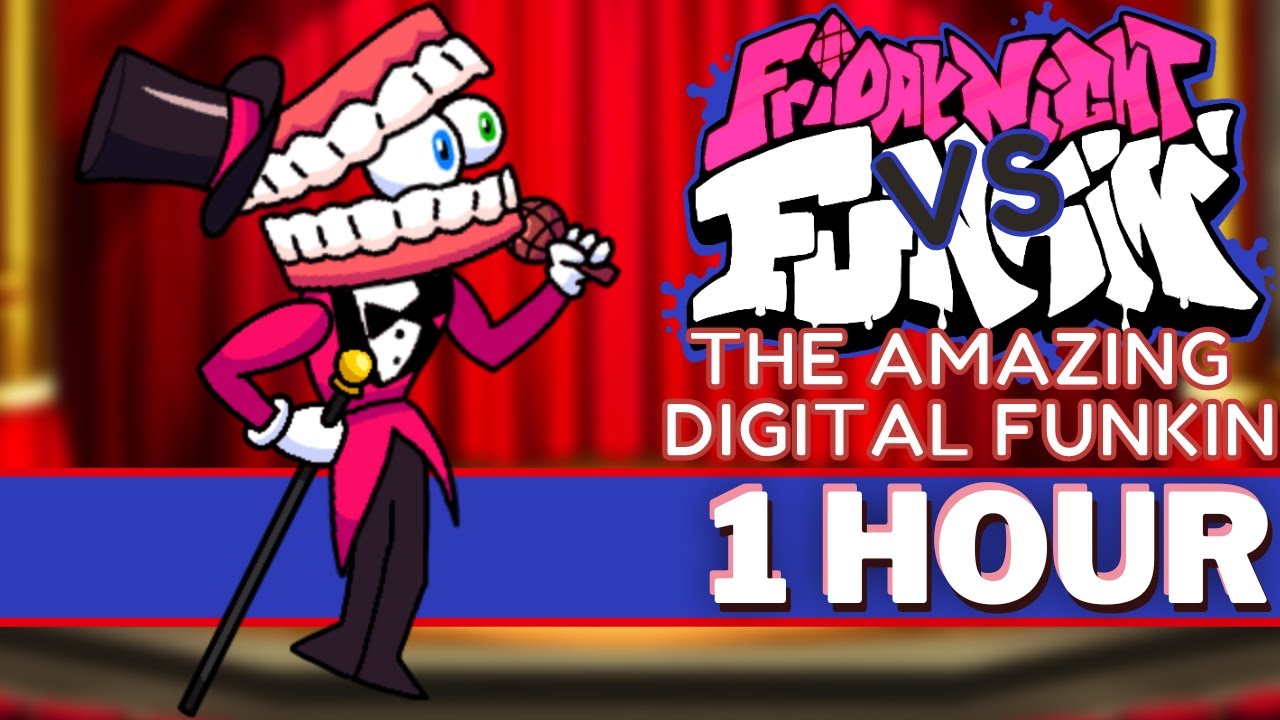 DIGITAL SHOW - FNF 1 HOUR SONG Perfect Loop (VS Pomni Jax & Caine I The Amazing Digital Circus)