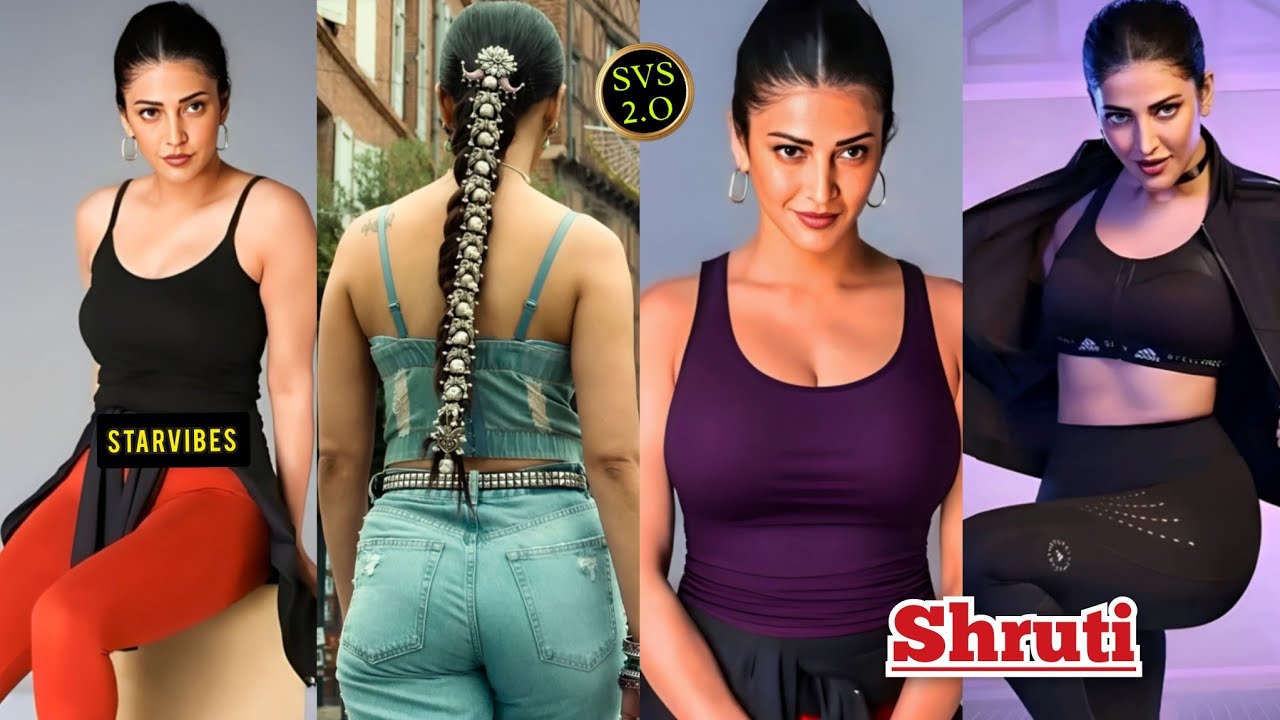 Shruti Haasan’s Luxe Saree Look – Power Meets Elegance