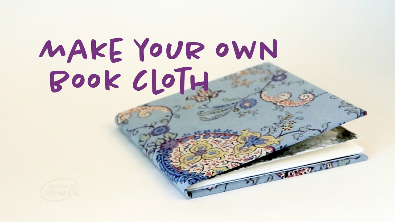 How to make book cloth