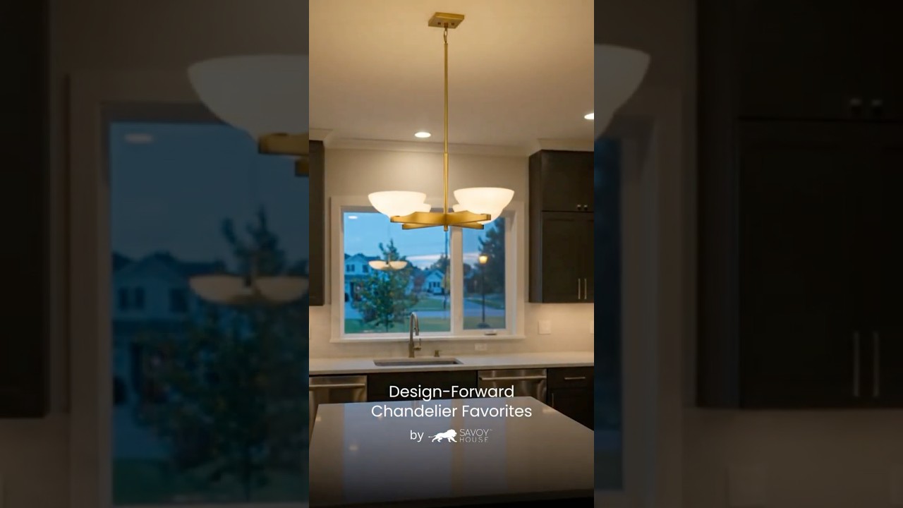 Major Lighting Style Goals: Savoy House Chandelier Collection