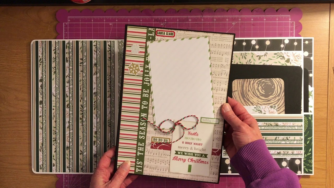 Photo Folio Album using Bo Bunny Garden Party Collection