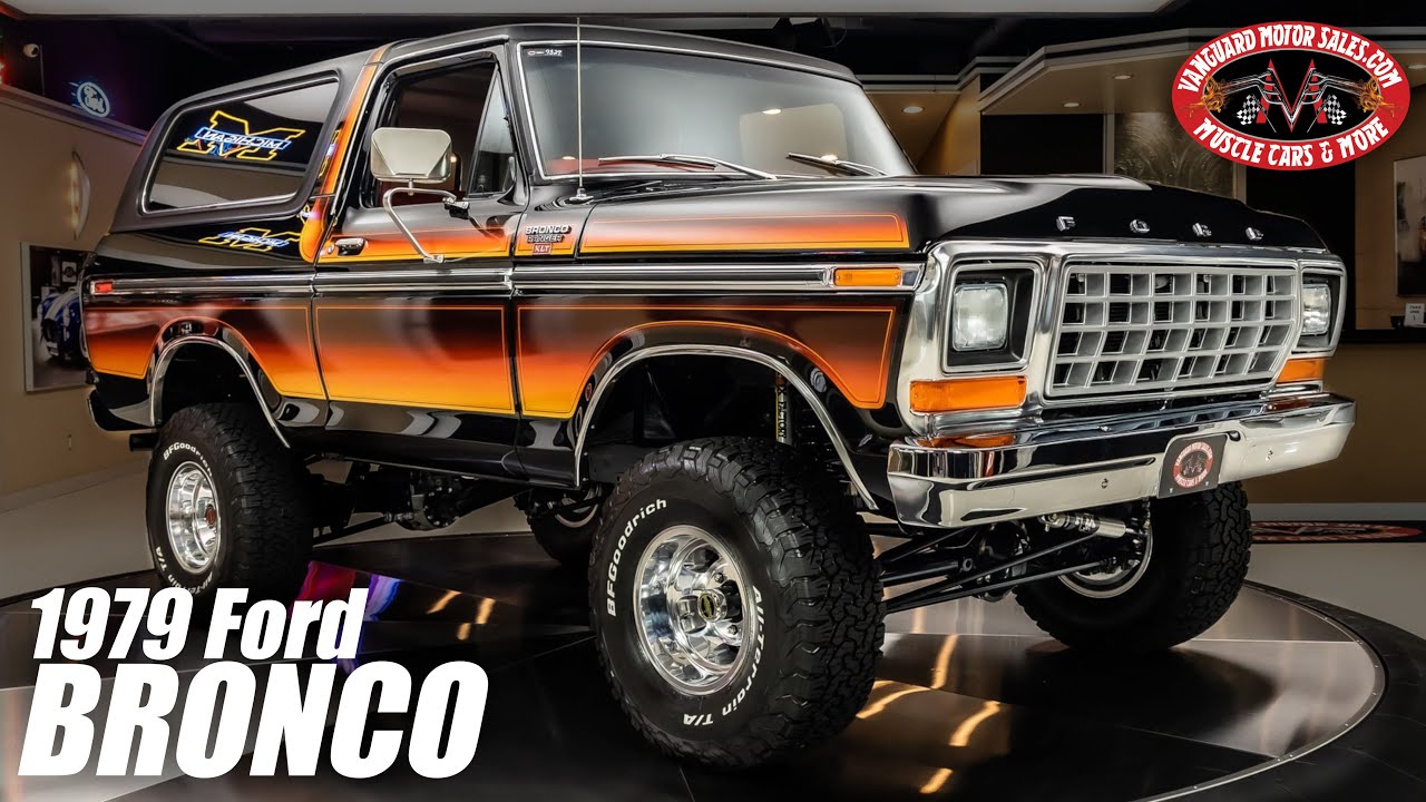 Ford Bronco Restomod 1979 года выпуска продаётся в Vanguard Motor Sales #7327