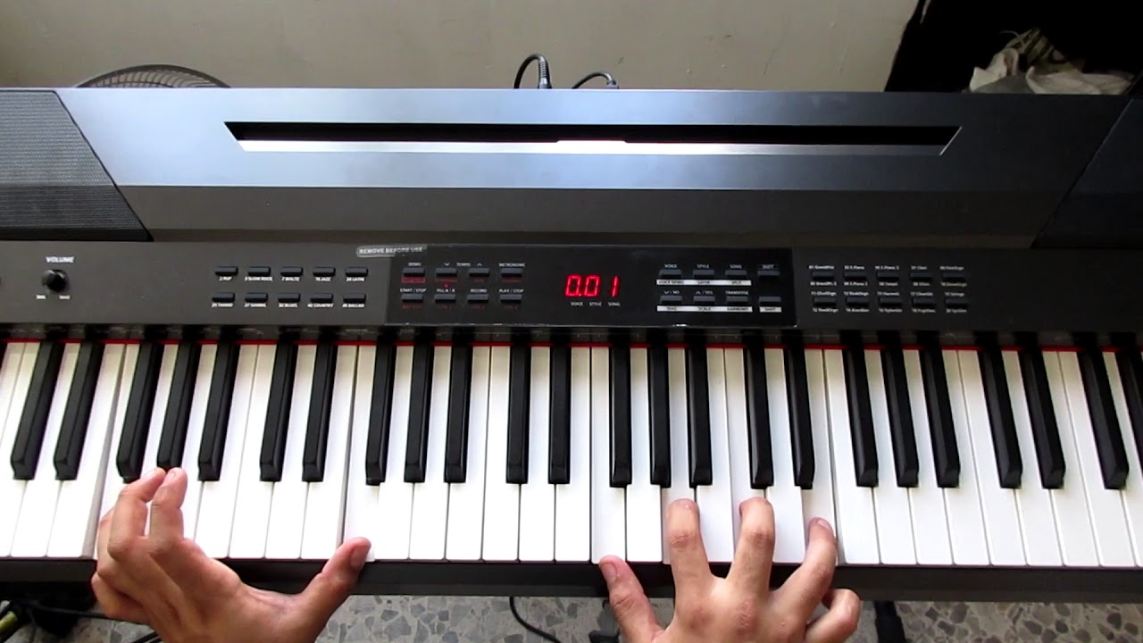 Besame Ricardo Montaner piano tutorial