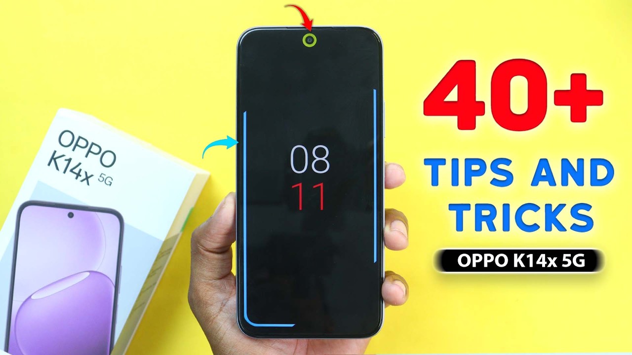 OPPO K14x Tips and Tricks || OPPO K14x 5G 40+ New Hidden Features in Hindi