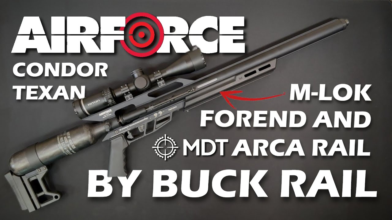 New AirForce Texan/Condor M-LOK Forend by Buck Rail