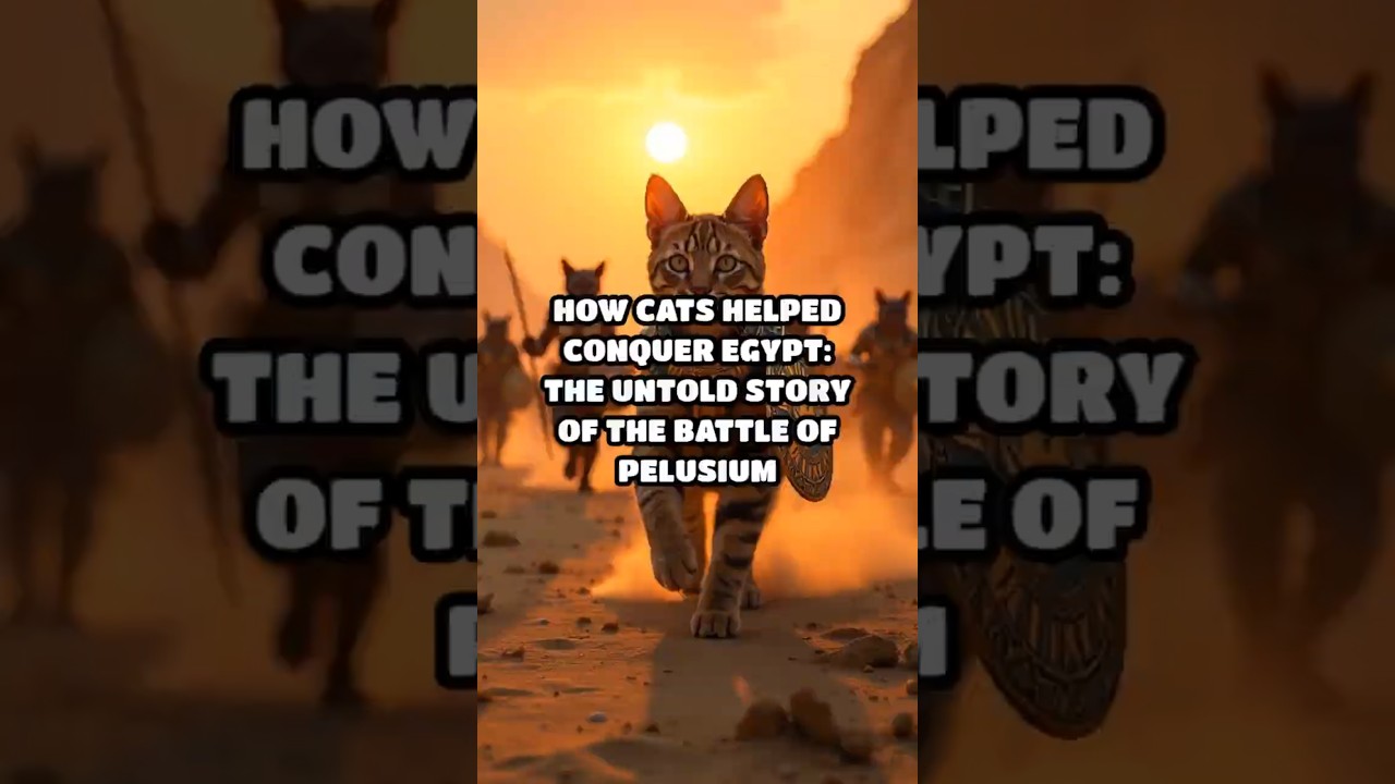 How Cats Helped Conquer Egypt: The Untold Story of the Battle of Pelusium