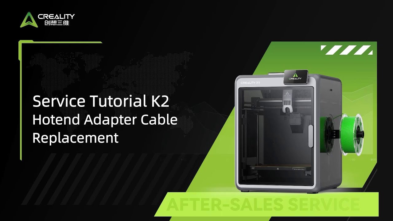 Service Tutorial K2 Hotend Adapter Cable Replacement