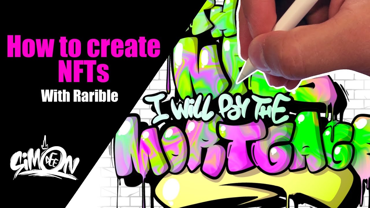 How to create An NFT by Simon Dee