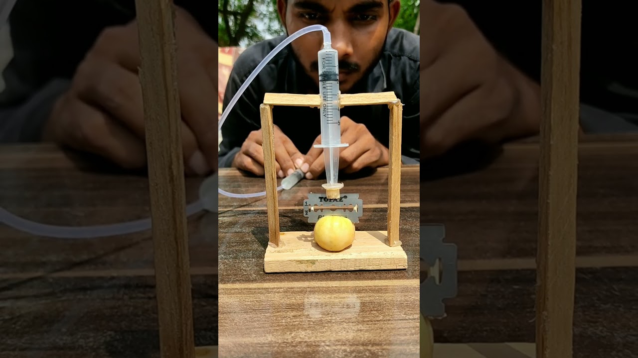 respect 😱🔥। hydraulic pressure machine#experiment #tiktok #hydraulicpress