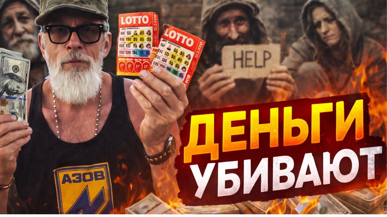 Нищеброды, деньги и лотерея. Одна поучительная история