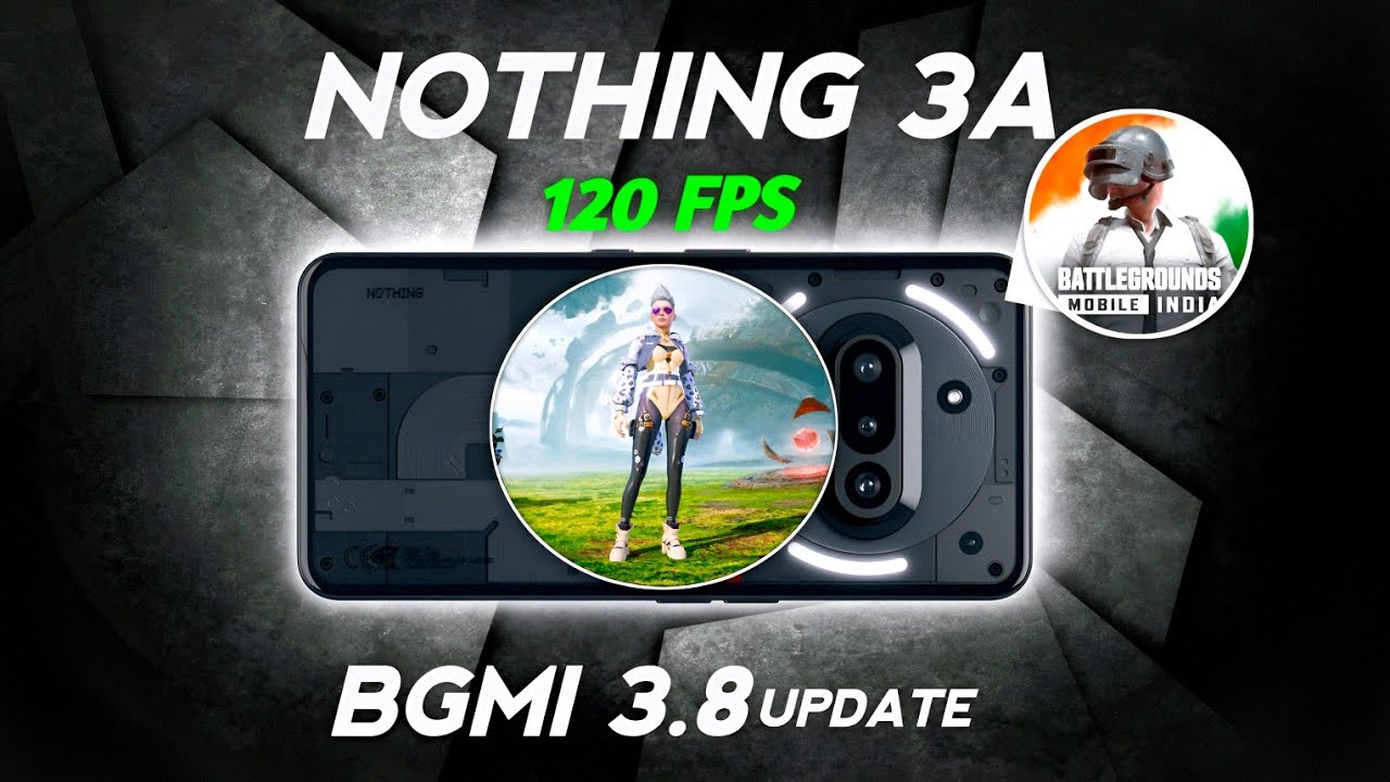 Can Nothing Phone 3a Handle BGMI at 120FPS? | Full Gaming Test + FPS Meter