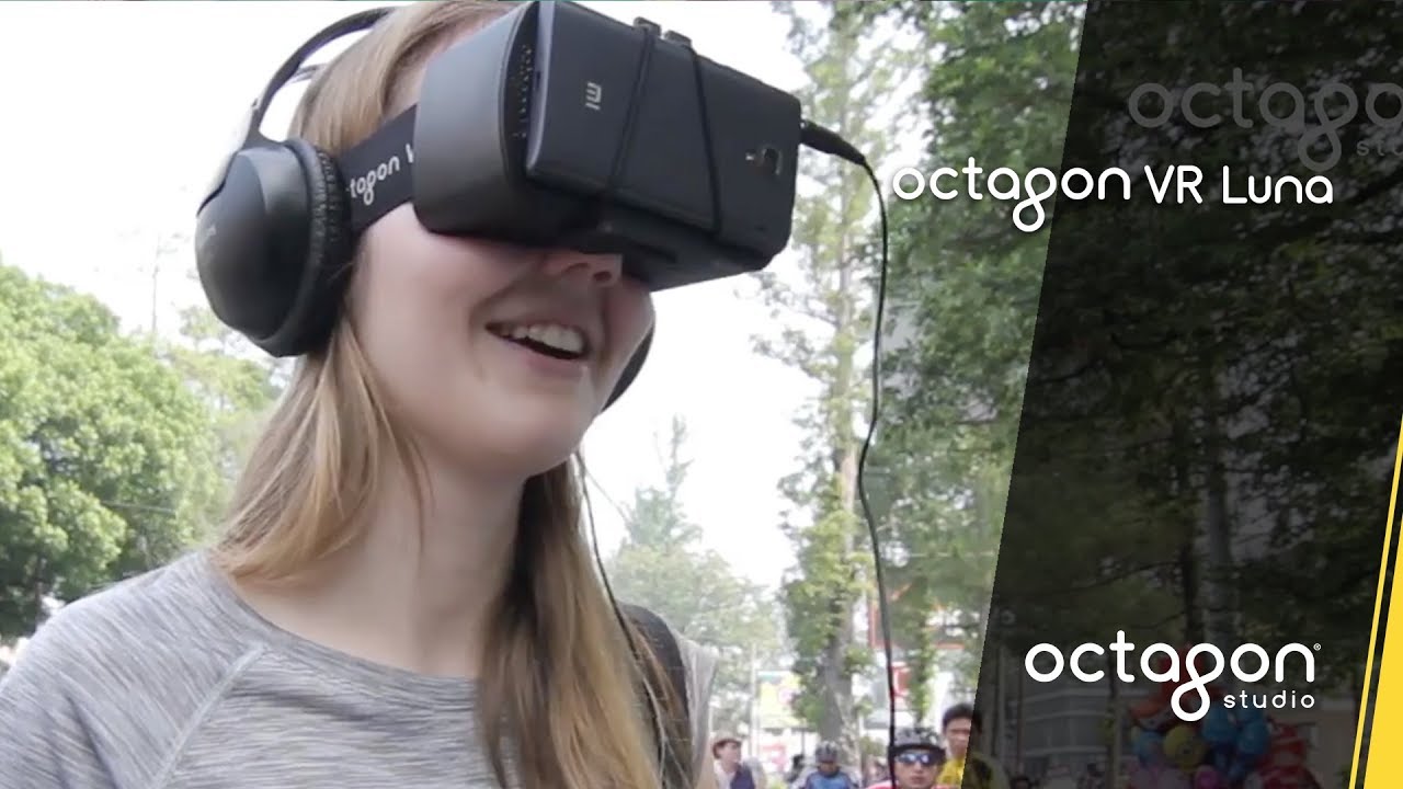 Virtual Reality Tour at Car Free Day Dago with Octagon VR Luna! #DiscoVRLuna