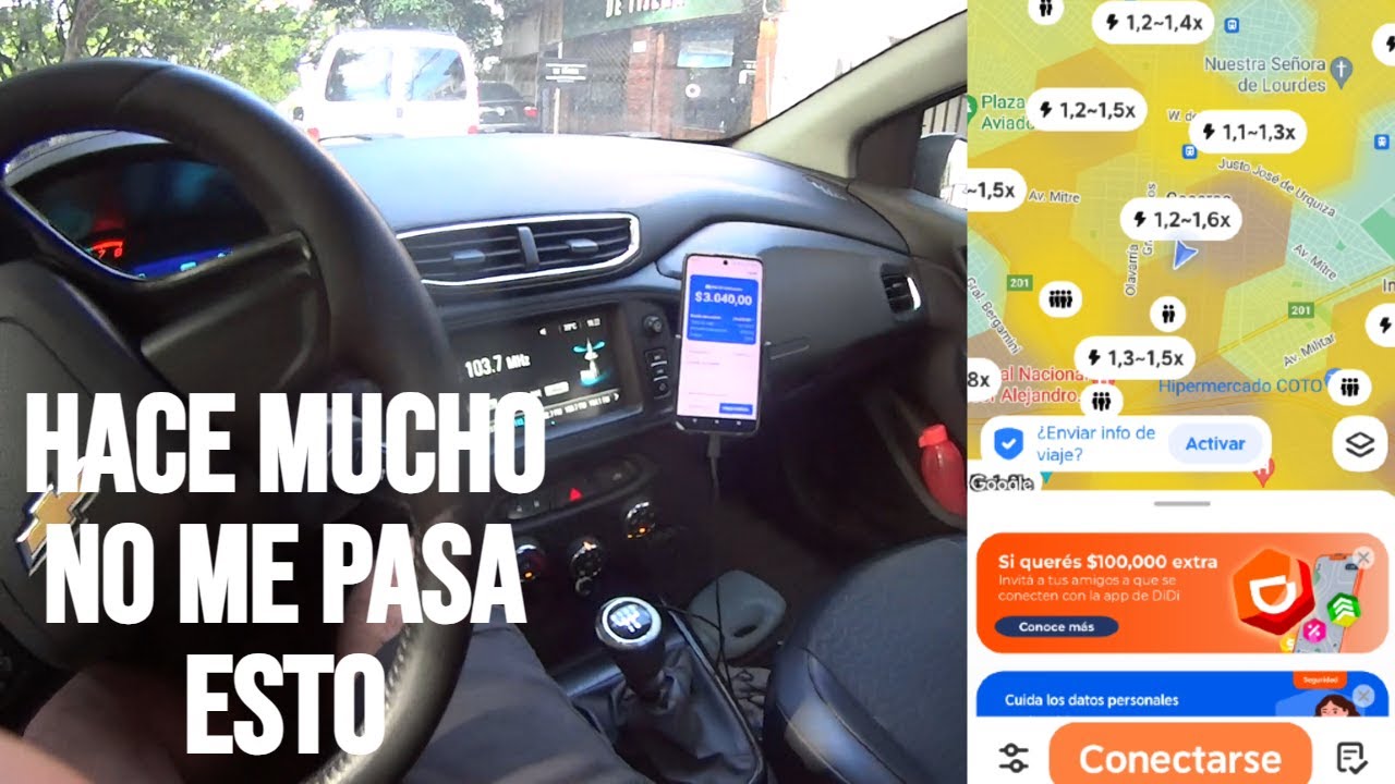 TRABAJANDO 1 DIA CON DIDI • ESTO NO PASA SEGUIDO 😲