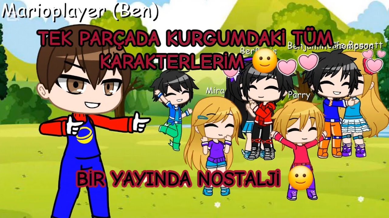 Kurgumdaki Tüm Karakterlerim Tek Parçada - BİR YAYINDA NOSTALJİ (Kimseden çaldığım falan yok! 😡😠👿💢💥)