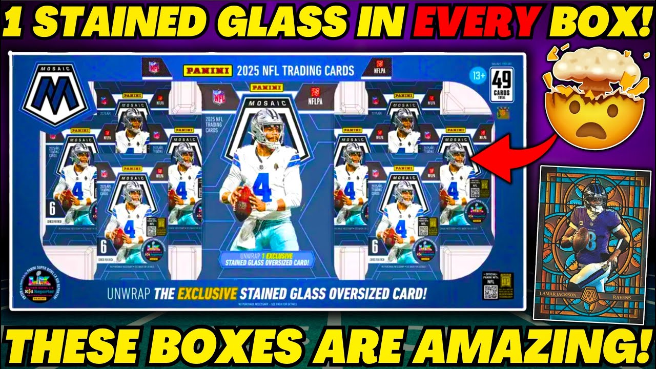 *2 витража в 1 упаковке!🤯 Обзор эксклюзивного набора MOSAIC COSTCO 2025 года!🏈