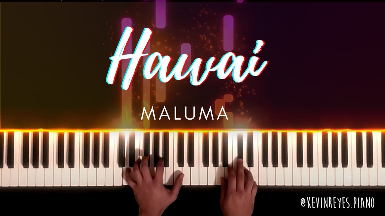 Maluma & The Weeknd - Hawai (Piano Cover)