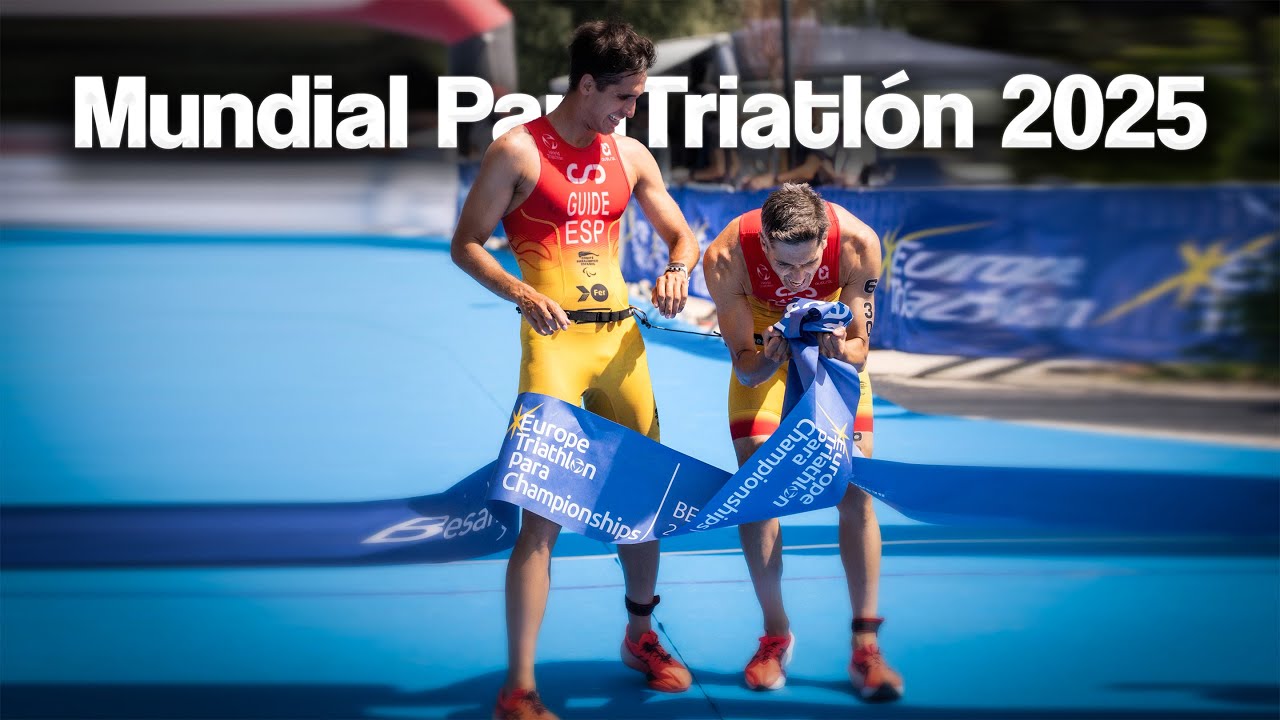 ¿Qué es ser guía en paratriatlón? | Diego Méntrida