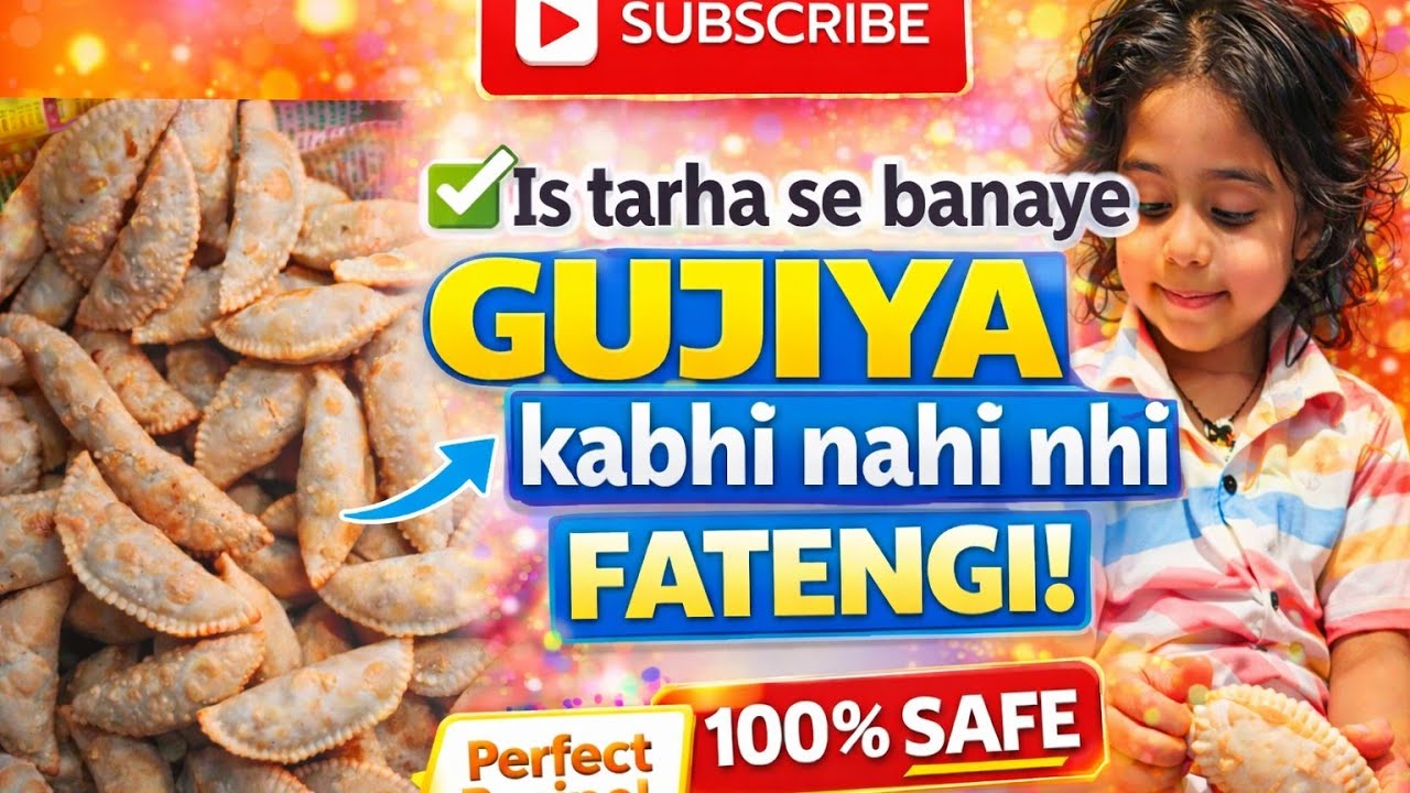 “Ultimate Gujiya Recipe: Unlock the Secret to This Irresistible Indian Sweet!”