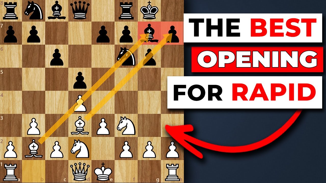 The Best Opening to Win in Rapid Under 2000 ELO