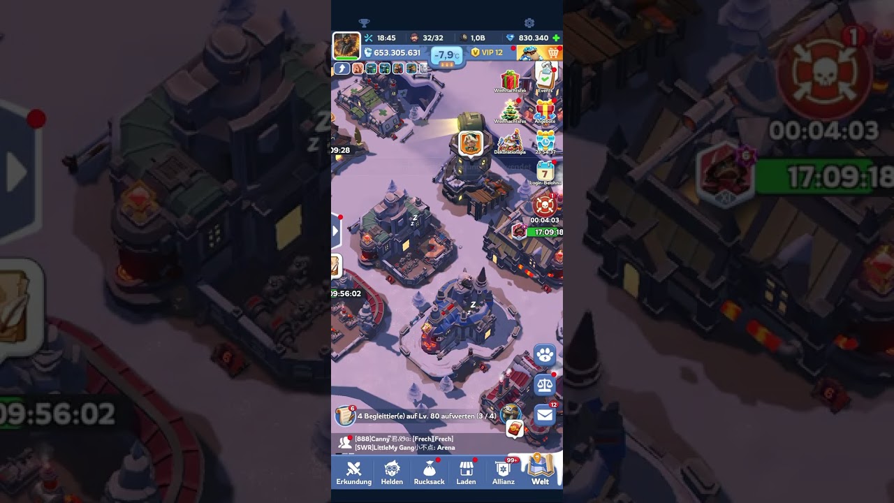 WOS Improvement from FC6 to FC8 #whiteoutsurvival #gaming #games #whiteout #mobilegaming #survival 