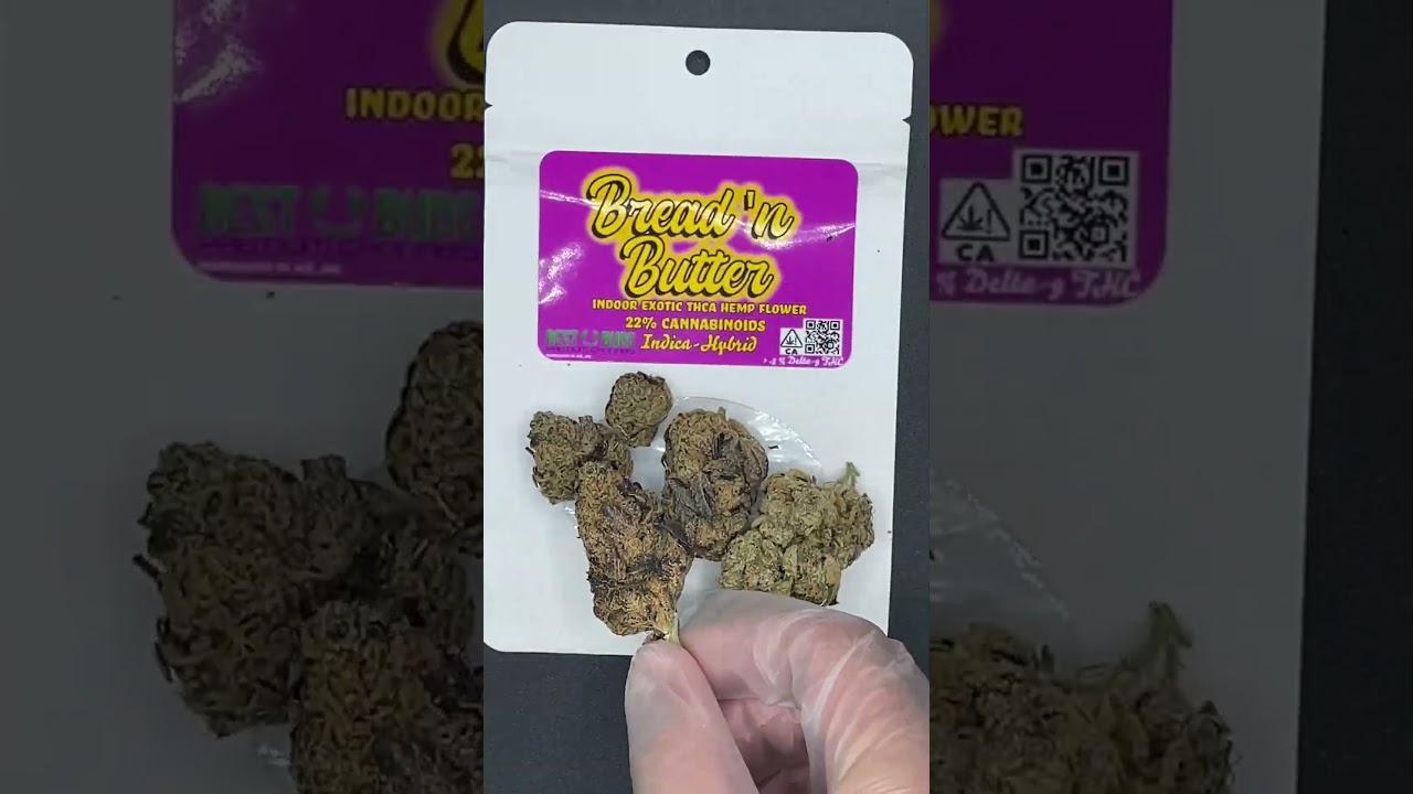 Bread N' Butter THCa Hemp Flower - Best Buds Bud Shots