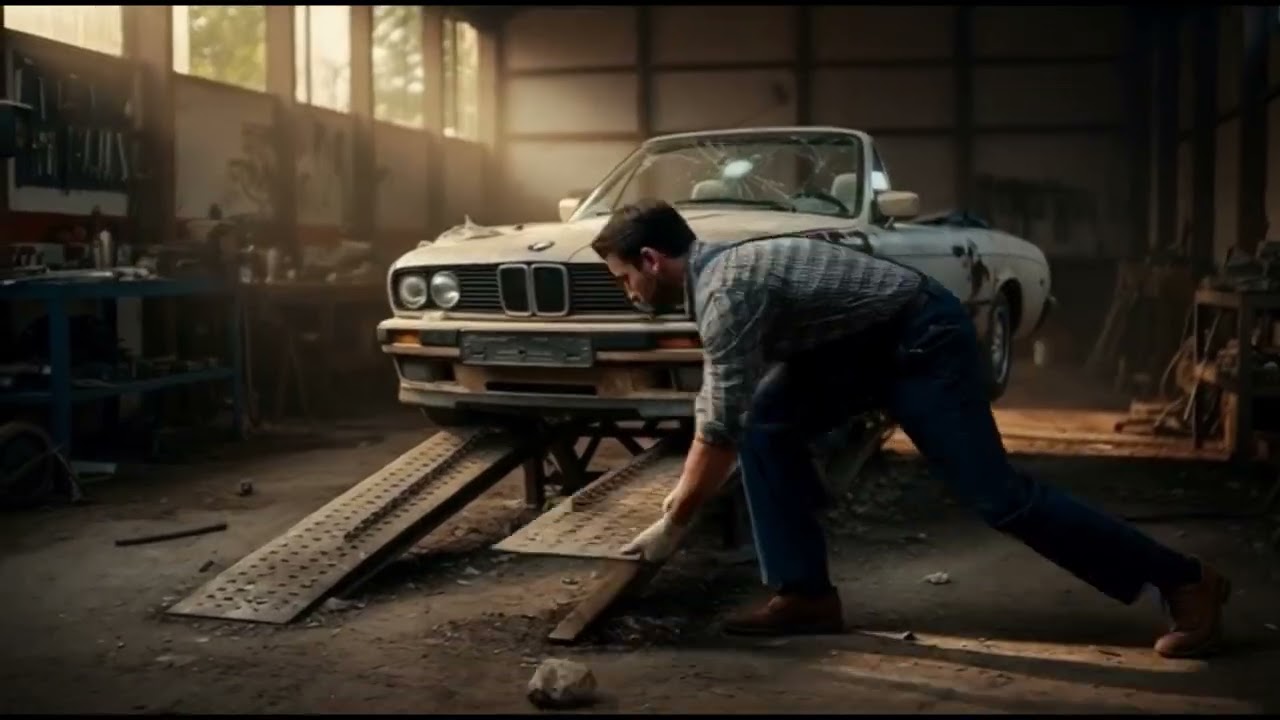 ASMR Car Restoration Full Rebuild of BMW | From Abandoned to Looking New