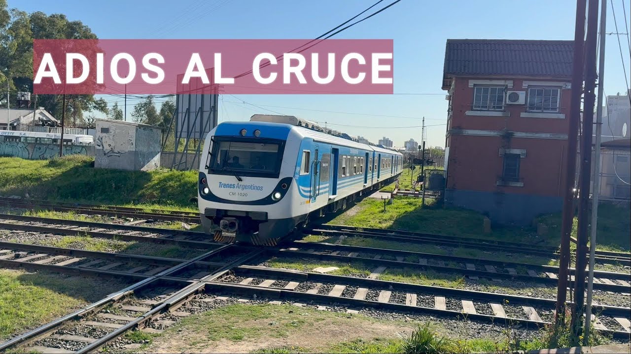 Un Cruce que pasó a la historia: El Belgrano Sur elimina el cruce a nivel con el Roca