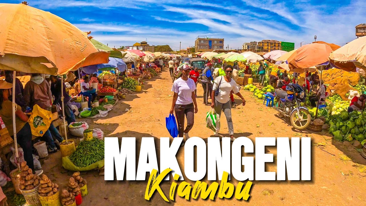 Thika's Largest Market Neighbourhood! MAKONGENI!