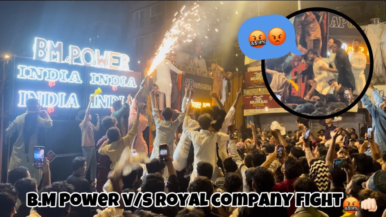 Sewri To Mahim Sandal 2024 | B.M Power V/s Royal Company Full Fight🔥 | Makhdoom Shah Baba Urs