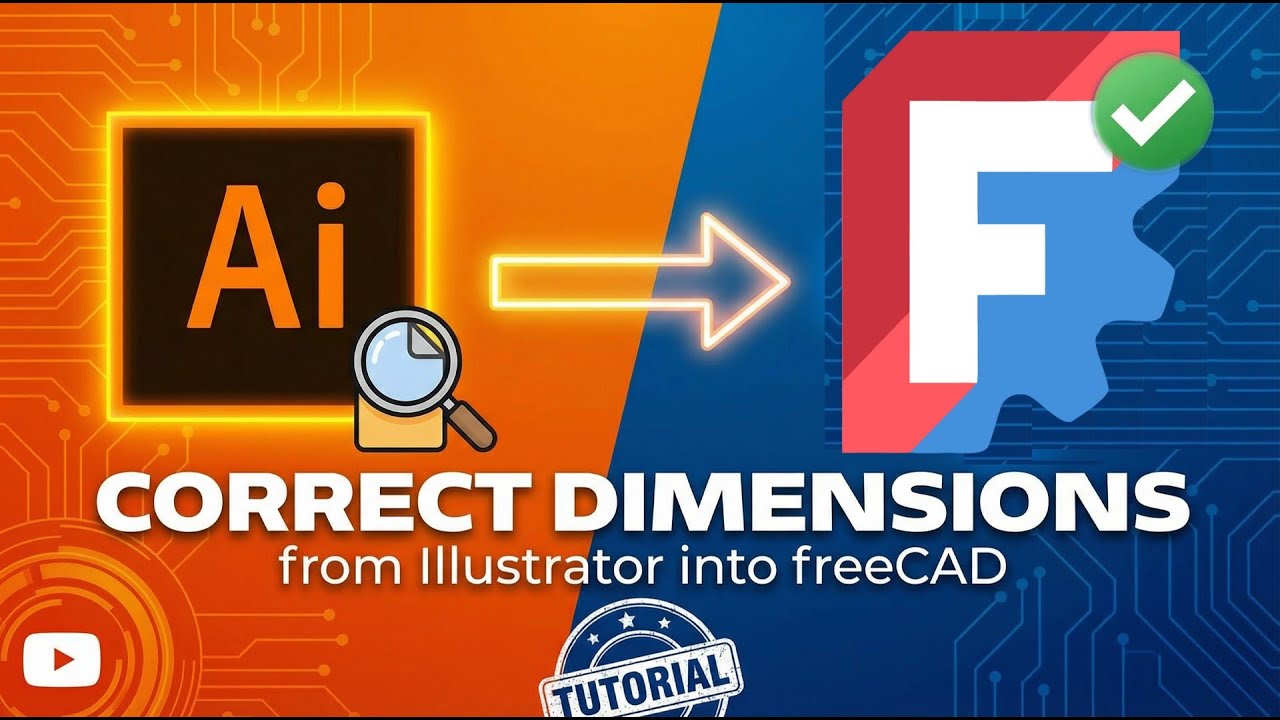 Исправить ошибку в Illustrator → Экспорт SVG в таком виде → FreeCAD: Исправить размеры