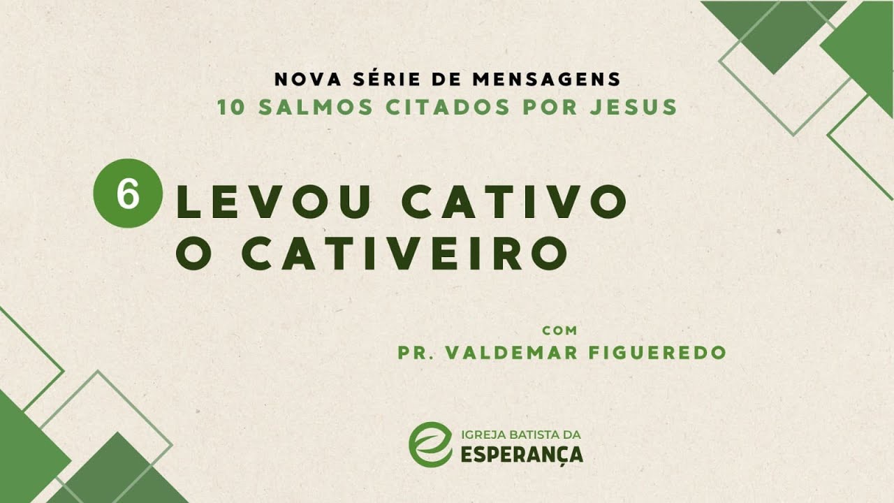 6 - Nova série com Pr. Valdemar Figueredo 20/12/25