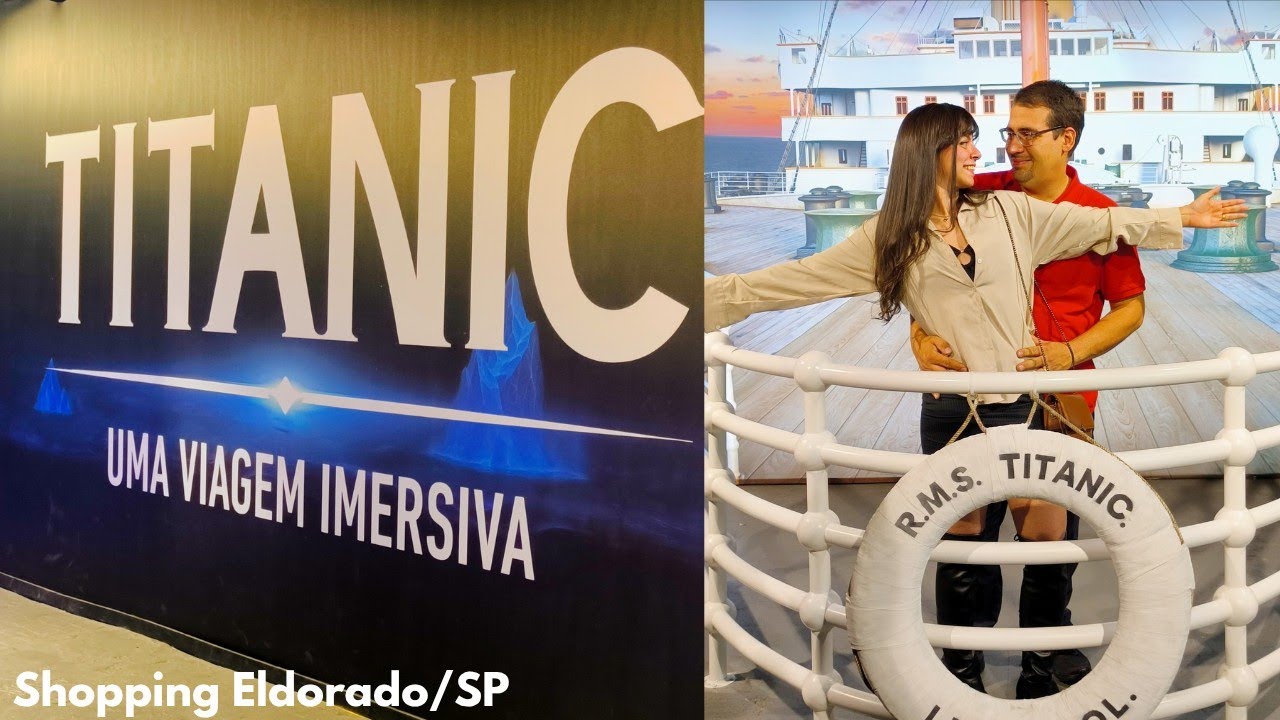 Exposição TITANIC em SP! 🚢