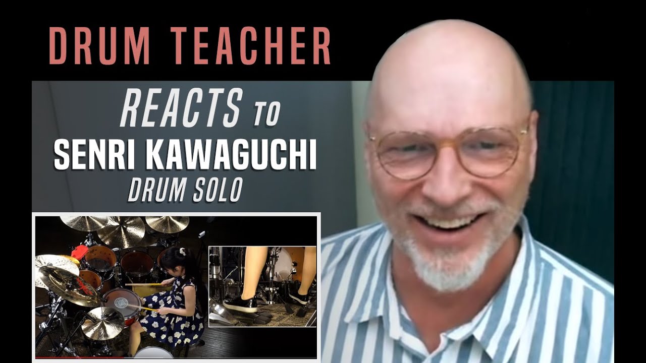 Drum Teacher Reacts to Senri Kawaguchi - Drum Solo