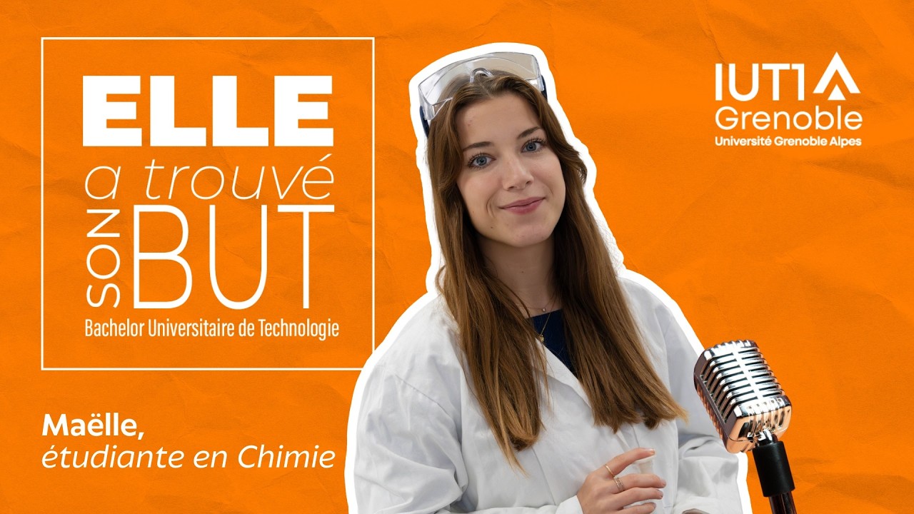 Elle a trouvé son BUT : Maëlle - BUT Chimie