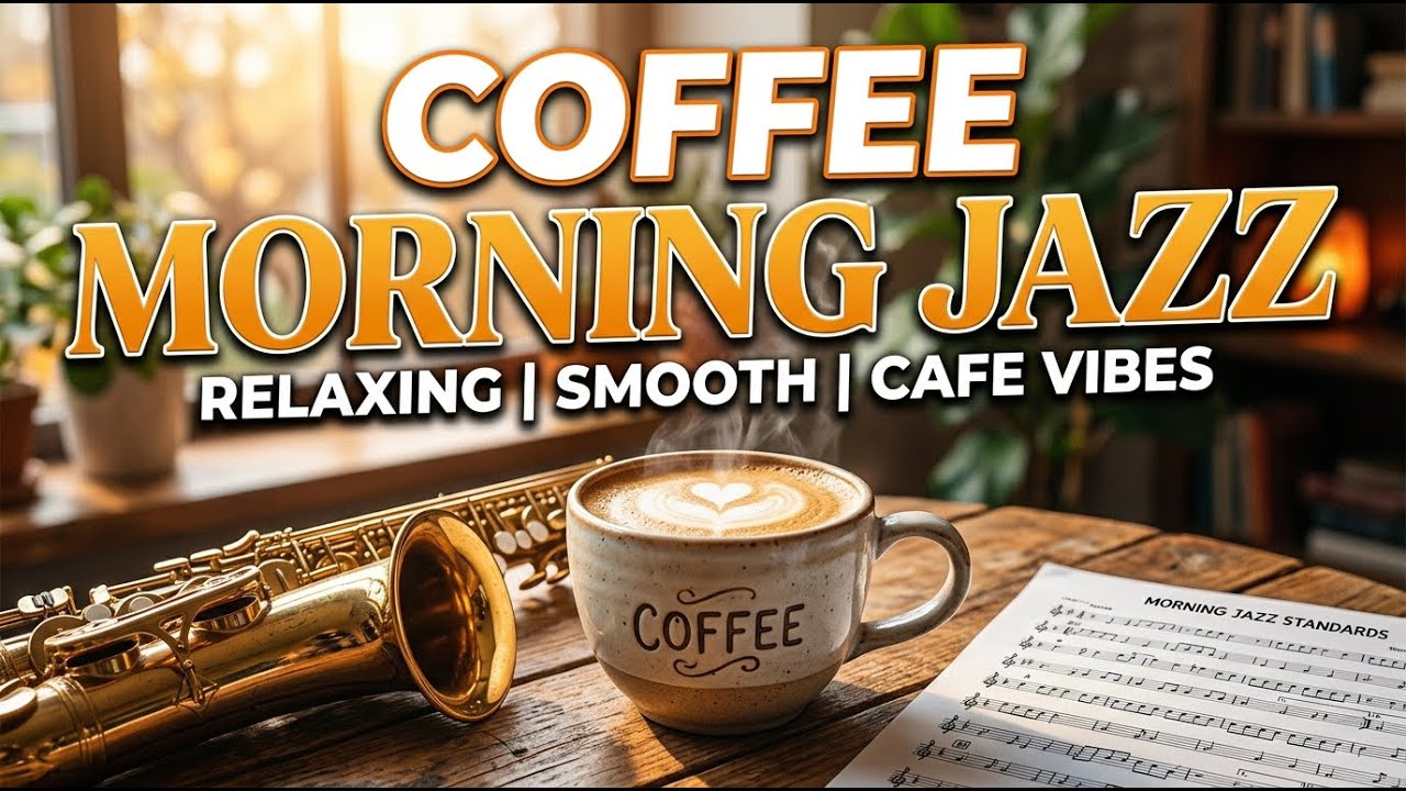 Smooth Instrumental Jazz Cafe and Bossa Nova for Peaceful Morning Coffee Ambience