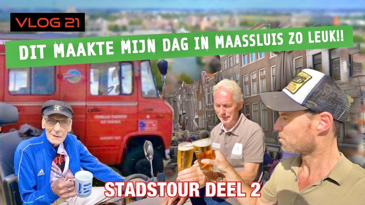 VLOG 21 - DIT MAAKTE MIJN DAG IN HET PRACHTIGE MAASSLUIS ZO LEUK!! STADSTOUR DEEL 2!