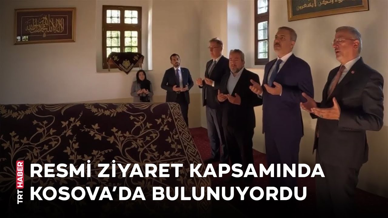 Bakan Fidan, Sultan Murat Hüdavendigar türbesini ziyaret etti