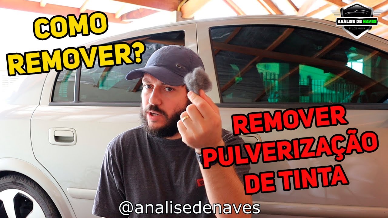 COMO REMOVER RESPINGOS DE TINTA DO VIDRO - Sem gastar muito