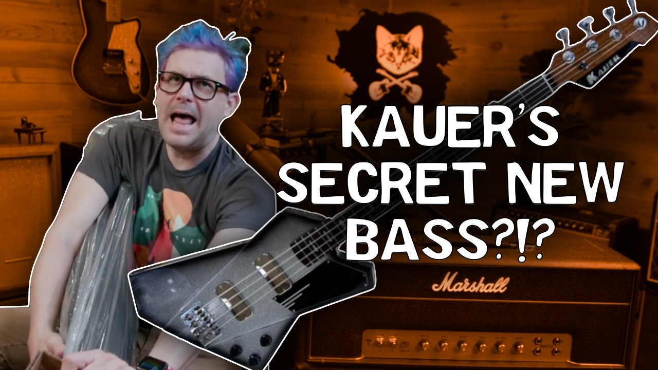 Don't Miss the Exclusive Reveal of the Kauer Draken Bass Prototype 🎸