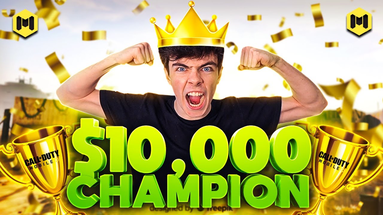 I WON THE $10,000 COD Mobile Tournament...