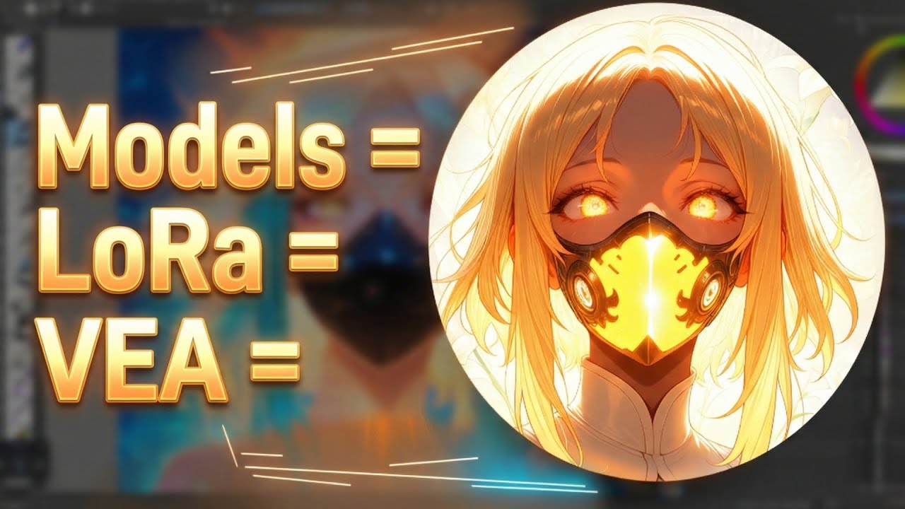 How To SET UP Models, Lora & VEA in Krita AI. (2026)